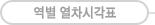 역별 열차시각표
